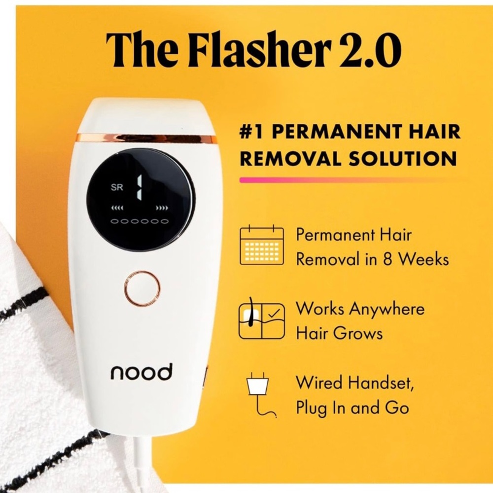 The Flasher 2.0 by Nood, IPL Laser Hair Removal